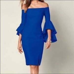 Venus blue sheath dress